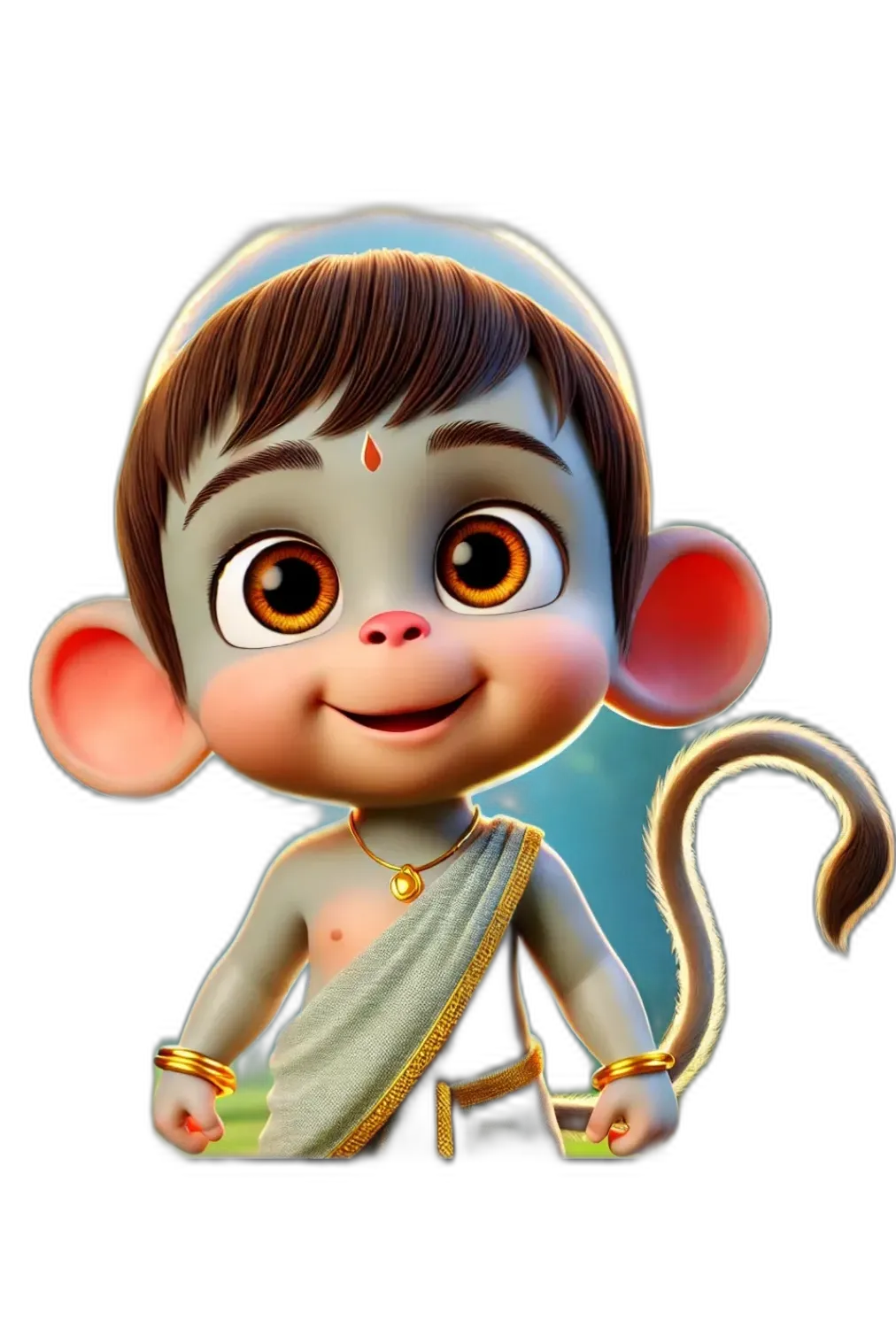 Chat with Hanuman, the Interactive story character AI chatbot