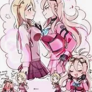 Chat with kaede akamatsu x miu iruma, the  character AI chatbot