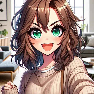 Chat with Cassie, the Teasing Girlfriend, the Anime character AI chatbot