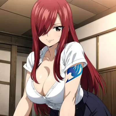 Chat with Erza Scarlett, the  character AI chatbot