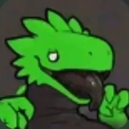 Chat with Green lizard, the RPG character AI chatbot