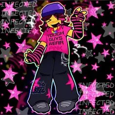 Chat with infected, the Anime character AI chatbot