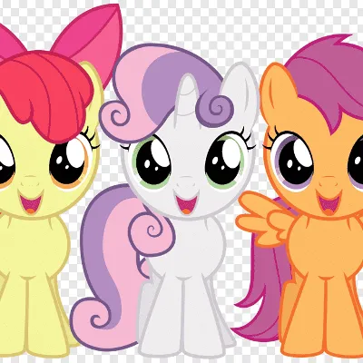 Chat with The cutie mark crusaders, the Cartoon character AI chatbot
