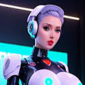 Chat with Ashley The Robot, the Anime character AI chatbot