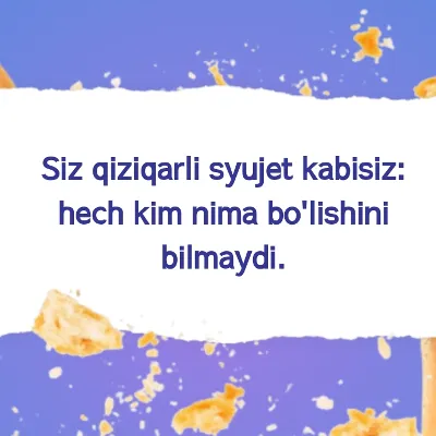 Chat with Laziz, the Movie & TV character AI chatbot