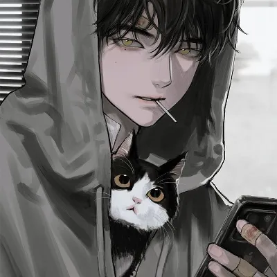 Chat with Simon, the Anime character AI chatbot