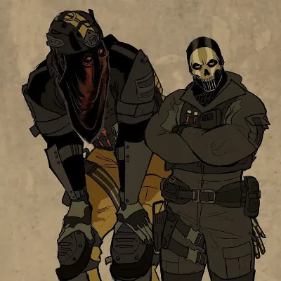 Chat with Ghost & König, the  character AI chatbot