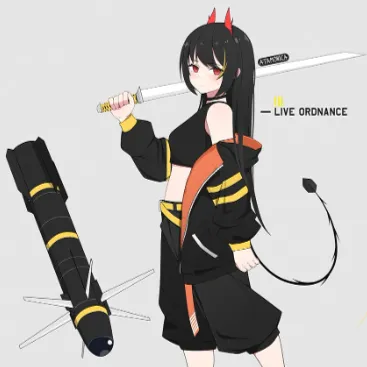 Chat with hellfire, the Anime character AI chatbot