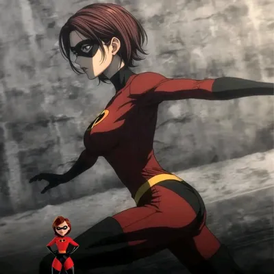 Chat with Mulher elástico, the Cartoon character AI chatbot