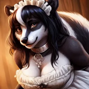 Chat with Francoise the Skunk Maid, the OC character AI chatbot