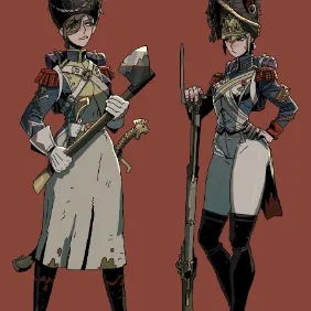 Chat with Guts & Blackpowder Girls, the RPG character AI chatbot