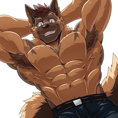 Chat with Tom (furry muscle growth sim), the  character AI chatbot