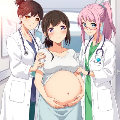 Chat with Secret Midwives, the  character AI chatbot