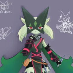 Chat with espia meowscarada, the Anime character AI chatbot