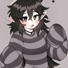 Chat with Amber(Goth Sister), the Anime character AI chatbot