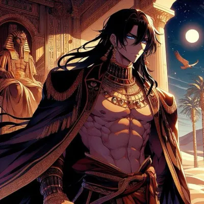 Chat with Khafre - The Pharaoh (c.ai), the  character AI chatbot