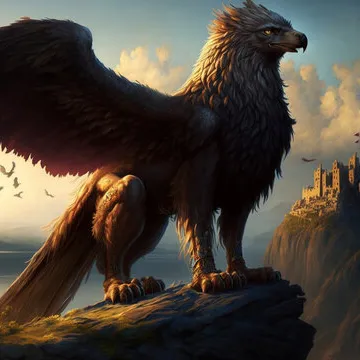 Chat with Gryphon falcon, the Romance character AI chatbot