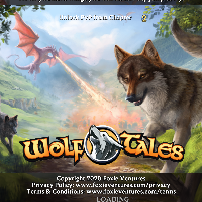 Chat with Wolf tales ( the movie), the  character AI chatbot