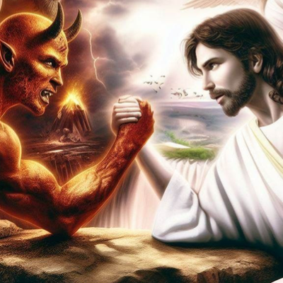 Chat with Celebrity AI Character: Jesus vs satan