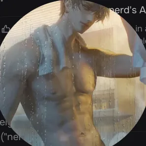 Chat with hot nerd (ash), the Anime character AI chatbot