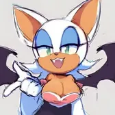 Chat with Rogue The Bat, the Game Characters character AI chatbot