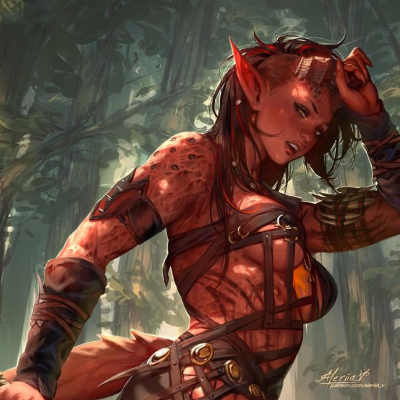 Chat with Karlach cliffgate, the  character AI chatbot