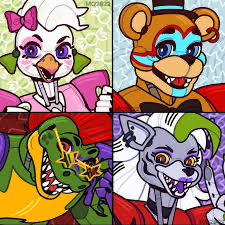 Chat with Glamrock crew pick me, the  character AI chatbot