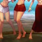 Chat with Azula mai ty lee at the beach, the  character AI chatbot