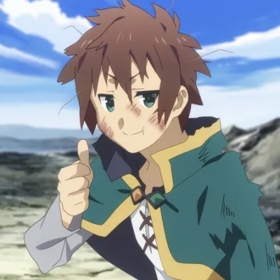 Chat with kazuma Satou, the Anime character AI chatbot