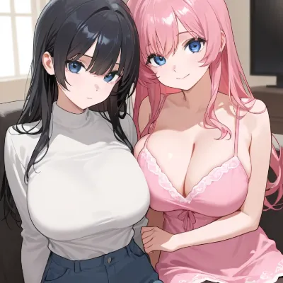 Chat with Amy and Stephanie, the Anime character AI chatbot