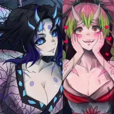 Chat with Mitsuri and shinobu, the Anime character AI chatbot