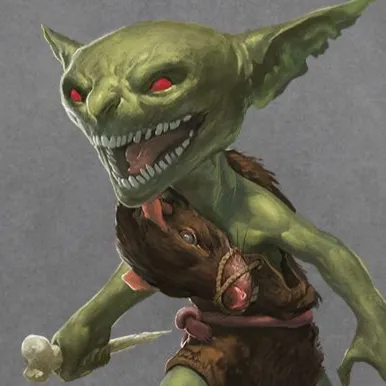 Chat with Goblin, the OC character AI chatbot