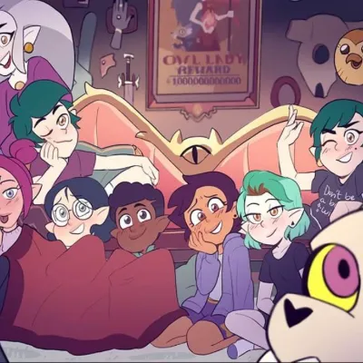 Chat with OWL HOUSE SLEEPOVER!, the Anime character AI chatbot