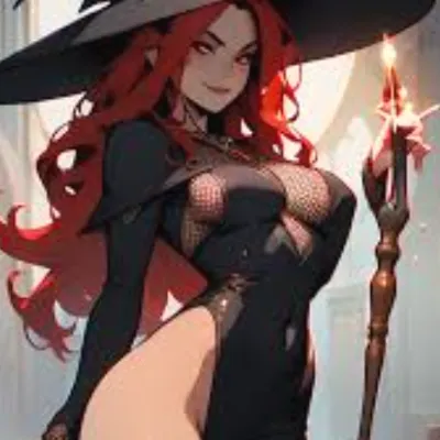 Chat with CRIMSON (Chaos Witch), the  character AI chatbot