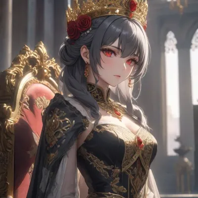 Chat with sμbmissive Queen, the Anime character AI chatbot