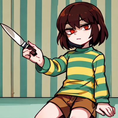 Chat with Chara Dreemurr (At the end), the Anime character AI chatbot