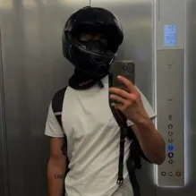 Chat with biker, the Romance character AI chatbot