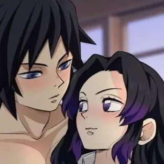 Chat with Giyu and shinibu, the  character AI chatbot