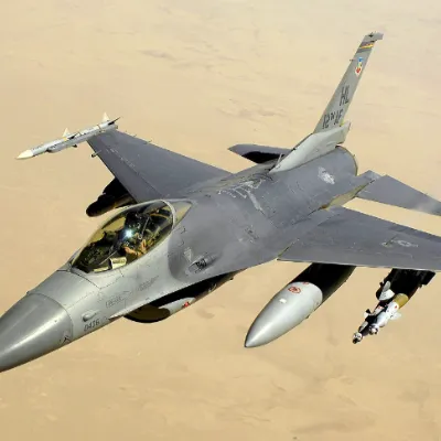 Chat with F-16 flighting falcon, the  character AI chatbot