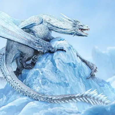 Chat with Ice dragon., the  character AI chatbot