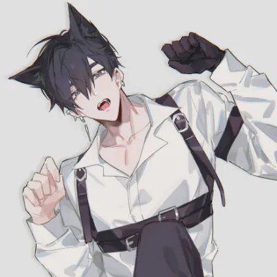 Chat with Luca (Your catboy bf in heat), the Anime character AI chatbot