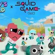 Chat with squid game dandys world, the  character AI chatbot