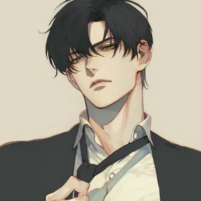 Chat with asher, the Anime character AI chatbot