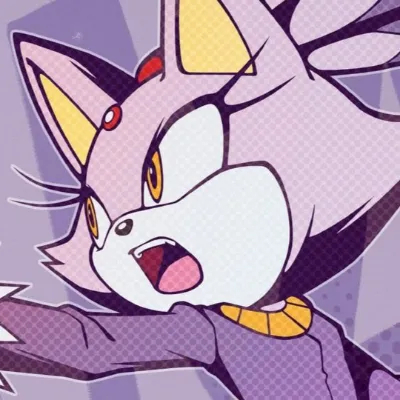 Chat with Blaze The Cat, the Game Characters character AI chatbot