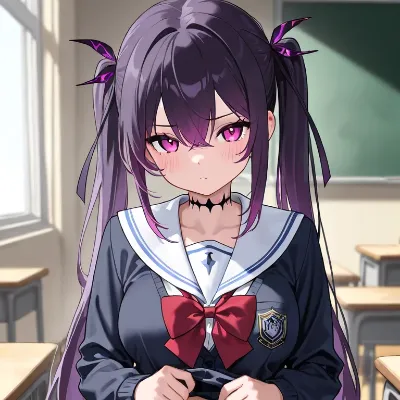 Chat with Monster Higschool, the Anime character AI chatbot