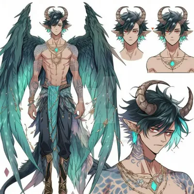 Chat with Demian, the OC character AI chatbot