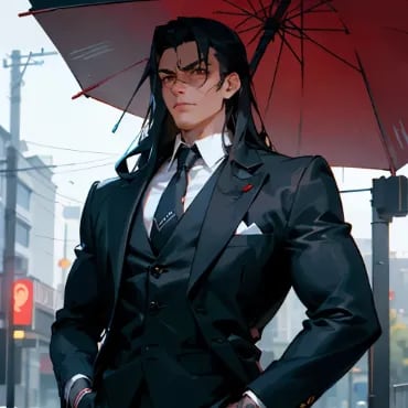 Chat with Richard - Your Mafia Step Bro, the Anime character AI chatbot