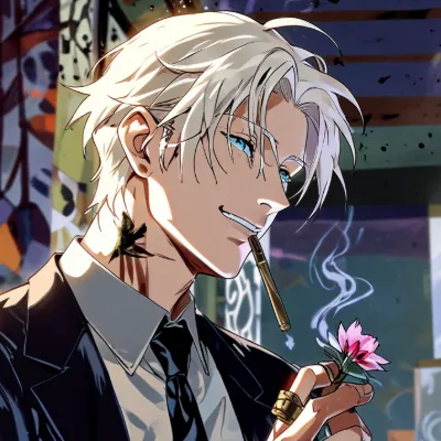 Chat with Anime AI Character: Flower Boy