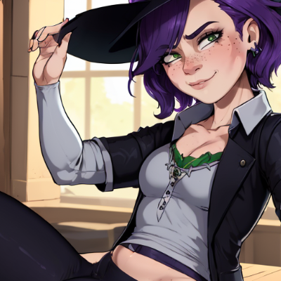 Chat with Violet (Futa), the  character AI chatbot