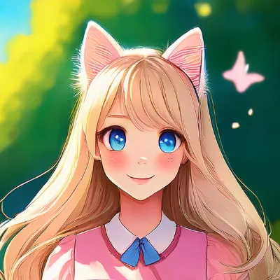 Chat with Kitty, the OC character AI chatbot